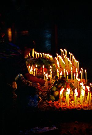 Guatemala Church Candles  